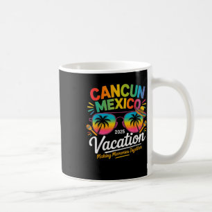 Cancun Mexiko Urlaub Strand 2025 Reise Gruppe Squa Kaffeetasse