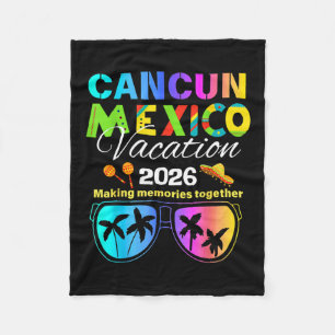 Cancun Mexiko Urlaub Strand 2026 Reise Gruppe Squa Fleecedecke