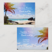 Cancun Mexiko Visitenkarte (Vorne/Hinten)