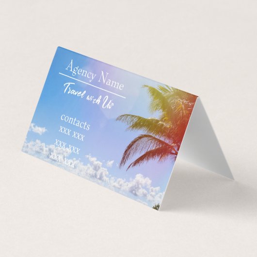 Cancun Mexiko Visitenkarten (Rückseite)