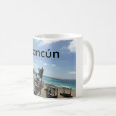 Cancún (Mexiko) - Weiße 11 oz Klassische Weiße Tas Kaffeetasse (VorderseiteRechts)