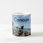 Cancún (Mexiko) - Weiße 11 oz Klassische Weiße Tas Kaffeetasse (Mittel)