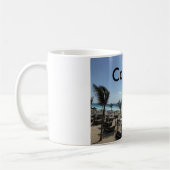 Cancún (Mexiko) - Weiße 11 oz Klassische Weiße Tas Kaffeetasse (Links)