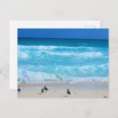 CANCUN OCEAN #2 POSTKARTE (Vorne/Hinten)