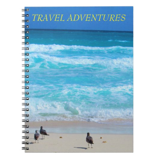 CANCUN OCEAN #2 REISE JOURNAL NOTIZBLOCK (Vorderseite)