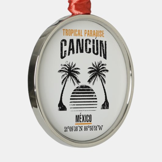 Cancún Ornament Aus Metall (Rechts)