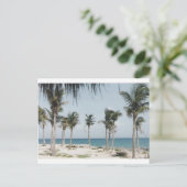 Cancun Palms Postkarte (Stehend Vorderseite)