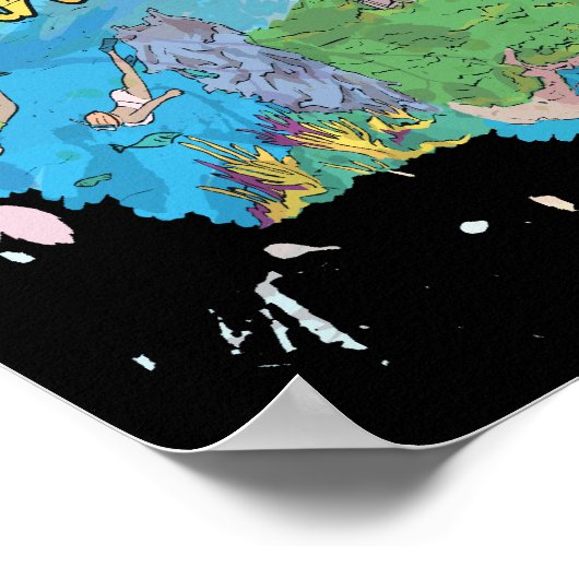 Cancun Poster (Ecke)