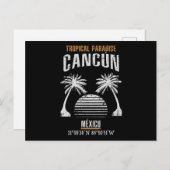 Cancún Postkarte (Vorne/Hinten)
