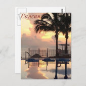 Cancun Postkarte (Vorne/Hinten)