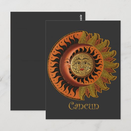 Cancun-Postkarte Postkarte (Vorne/Hinten)