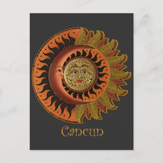 Cancun-Postkarte Postkarte (Vorderseite)