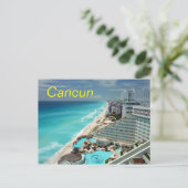 Cancun-Postkarte Postkarte (Stehend Vorderseite)