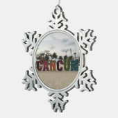 Cancun Sign - Playa Delfine, Mexiko Ornament (Rechts)