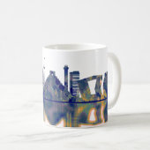 Cancun Skyline Kaffeetasse (VorderseiteRechts)