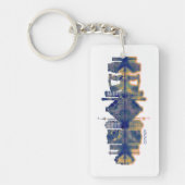 Cancun Skyline Schlüsselanhänger (Vorderseite)