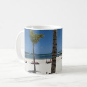 Cancun-Strand Kaffeetasse (Vorderseite Links)