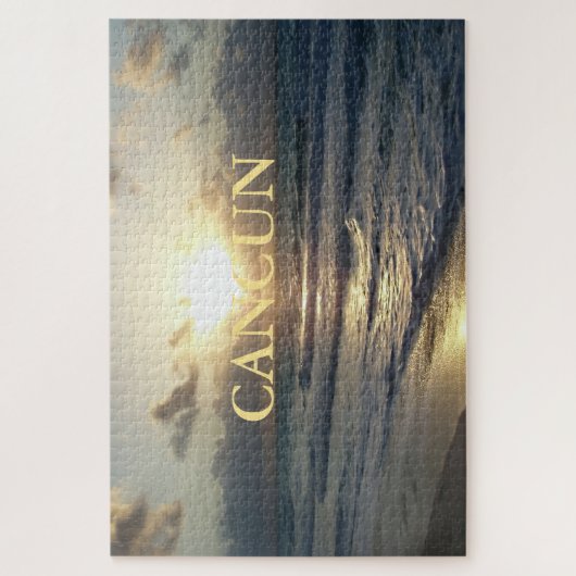 Cancun Sunrise Puzzle (Vertikal)