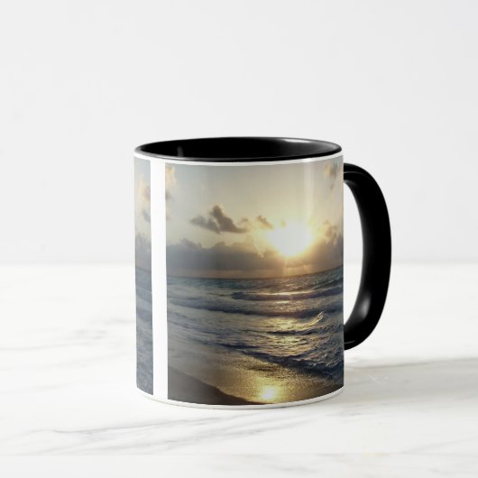 Cancun Sunrise Tasse (VorderseiteRechts)