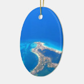 Cancun-Verzierung Keramikornament (Links)