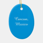 Cancun-Verzierung Keramikornament (Hinten)