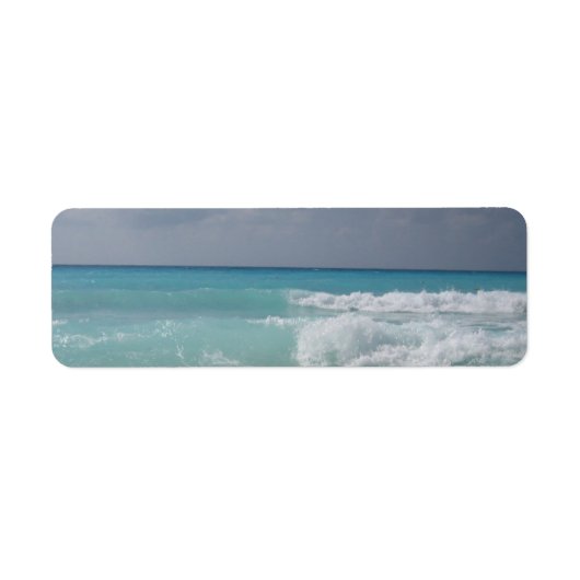 Cancun Waves Rücksendeadresse (Vorne)