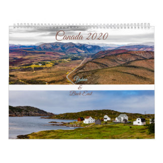 Canda 2020, Yukon & Back East, Foto Calendar Kalender