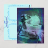 Candace - Blue Green Dream Postcard Postkarte (Vorne/Hinten)