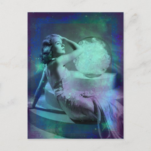 Candace - Blue Green Dream Postcard Postkarte (Vorderseite)