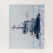 Candace Elise Tugboat in Ice Puzzle (Vertikal)