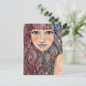 Candace Postkarte (Stehend Vorderseite)