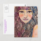 Candace Postkarte (Vorne/Hinten)