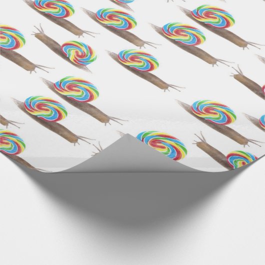 Canded Snails Geschenkpapier (Ecke)