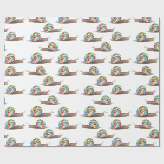 Canded Snails Geschenkpapier (Flach)