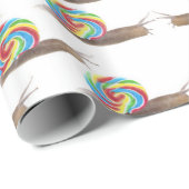 Canded Snails Geschenkpapier (Rolleneckpunkt)