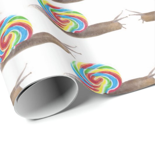 Canded Snails Geschenkpapier (Rolleneckpunkt)