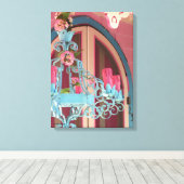 Candelabra und Pink - Martha's Weinberg Leinwanddruck (Insitu (Holzboden))