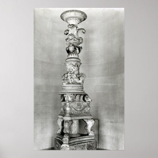 Candelabra, von Piranesi auf der Grundlage Poster (Vorne)