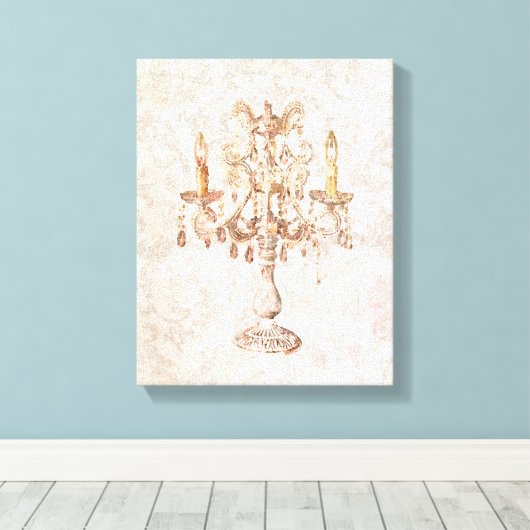 Candelabra (weitere Optionen) - Leinwanddruck (Insitu (Holzboden))