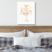 Candelabra (weitere Optionen) - Leinwanddruck (Insitu (Schlafzimmer))