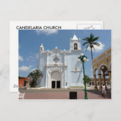 Candelaria Church-Tlacotalpan, Veracruz Postkarte (Vorne/Hinten)