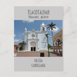 Candelaria Church-Tlacotalpan, Veracruz Postkarte