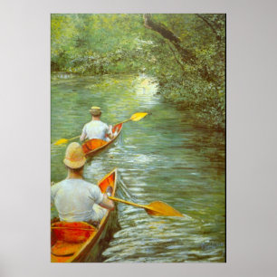 Candeling von Gustave Caillebotte Poster