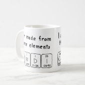 Candi Periodenname Tasse (Vorderseite Links)