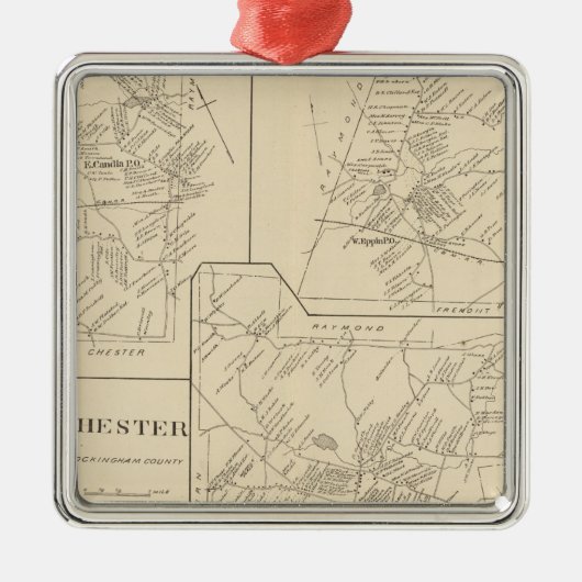 Candia, Epping Ornament Aus Metall (Vorne)