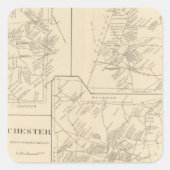 Candia, Epping Quadratischer Aufkleber (Vorderseite)