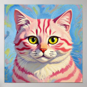 "Candice" Ein Kirschgestreiftes Mystique - Katappo Poster (Vorne)