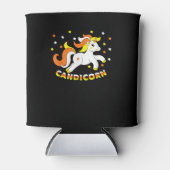 Candicorn Cute Unicorn Halloween Candy Corn Funny Dosenkühler (Vorderseite)