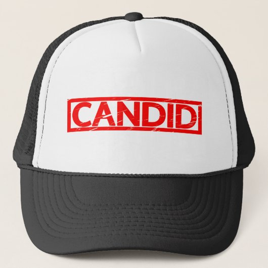 Candid-Briefmarke Truckerkappe (Vorderseite)