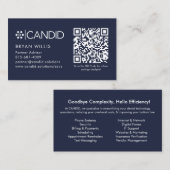 Candid Business Card Visitenkarte (Vorne/Hinten)
